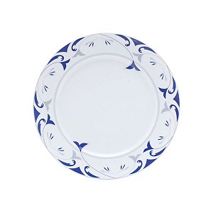CJ 6 PC PRATOS RASOS DE PORCELANA LIMOGES ALLEGRO 27cm