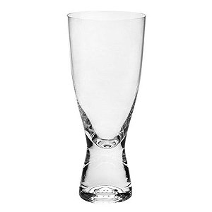 JOGO DE 6 COPOS PARA CERVEJA VEGA EM CRISTAL ECOLOGICO 350ML A18CM TRANSPARENTE