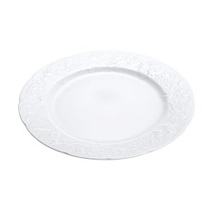 JG 6 PRATOS RASO DE PORCELANA LIMOGES VENDANGE 26CM