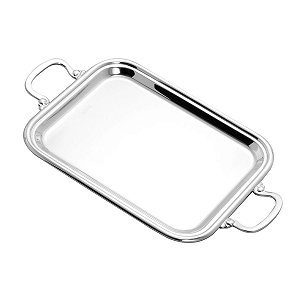 BANDEJA DE PRATA ELEGANCE LISO 26X20CM