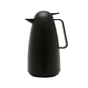 GARRAFA TÉRMICA DE PLÁSTICO C/GATILHO SARAH PRETA 1L