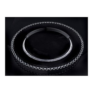 SOUSPLAT BOLINHA EM CRISTAL ECOLÓGICO 31,5CM