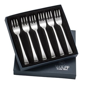 CJ 6PC GARFO P/BOLO DE AÇO INOX BERNA