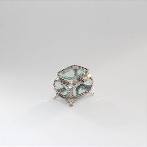 PORTA JOIA SILVER ANTIQUE 9X7X7,5CM