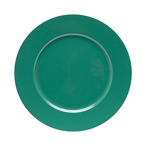 SOUSPLAT PLÁSTICO VERDE 33x2cm