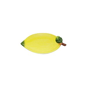 PRATO DE CERÂMICA LEMONS 15X12,5X3cm
