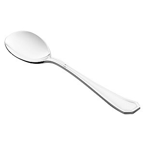 (UN) COLHER P/AÇUCAR AÇO INOX HEXAGONAL