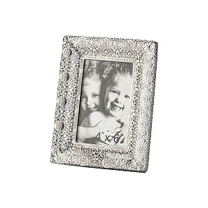 PORTA RETRATO DE FERRO FUNDIDO ESMALTADO E NIQUELADO 10X15CM
