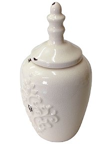 POTICHE EM CERÂMICA 31CM