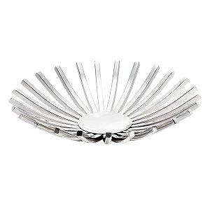 CENTRO DE MESA CRIS METAL 32X6,5CM