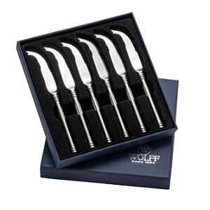 FACA P/QUEIJO ATENAS INOX - CJ.06 PCS
