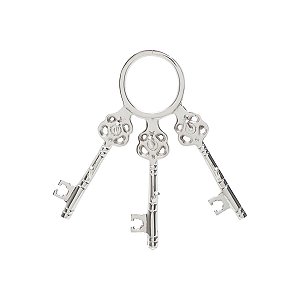 SUPORTE EM FORMA DE 3 CHAVES C/ 6 PINOS