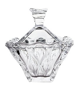 POTICHE VIENA EM CRISTAL ECOLÓGICO 19CM