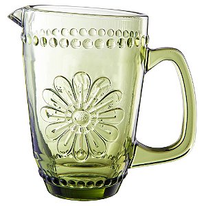 JARRA WOODSTOCK EM VIDRO 1,6L COR VERDE