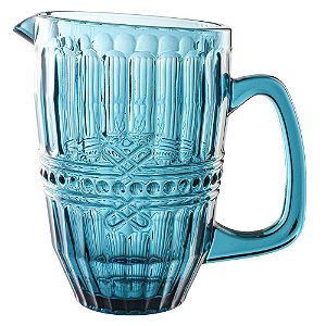 JARRA FRATELLO EM VIDRO 1,6L COR AZUL