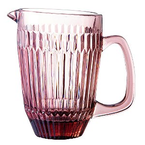 JARRA BRETAGNE EM VIDRO 1,6L COR ROXA