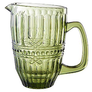 JARRA FRATELLO EM VIDRO 1,6L COR VERDE