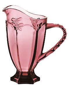 JARRA LIBELULA EM VIDRO 1L COR VIOLETA