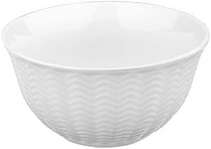 BOWL EM PORCELANA D12,7XA6,5CM COR BRANCO
