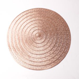 LUGAR AMERICANO DE PLÁSTICO ESPIRAL ROSÉ 38cm