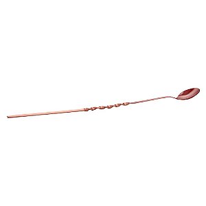 COLHER BAILARINA EM ACO INOX A35CM COR COBRE