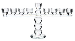 CANDELABRO DE VIDRO PARA 9 VELAS