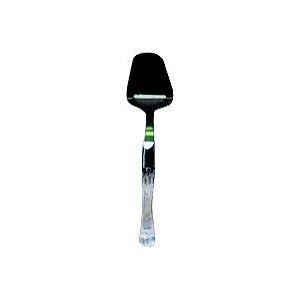ESPÁTULA P/QUEIJO AÇO INOX C/CABO PLÁSTICO BAMBU 20cm