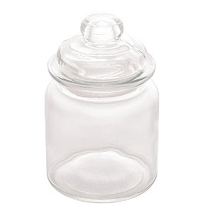 POTE DE VIDRO BOROSILICATO C/TAMPA ARENA 260ml