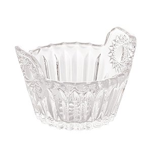 PORTA ANÉIS DECORATIVO VIDRO SODO-CÁLCICO 9,5x6,5cm