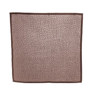 GUARDANAPO DE POLIÉSTER E LINHO LÉVIS MARROM 40x40cm