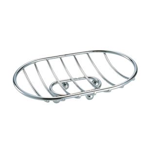 SABONETEIRA METAL CROMADA 14x8,5x3cm MATERIAL: METAL CROMADO