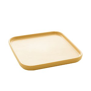 CJ 3 PETISQUEIRAS PORCELANA QUADRADA NÓRDICA 15x15x2cm