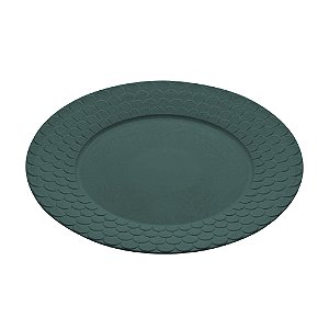SOUSPLAT DE PLÁSTICO WAVES VERDE 33cm