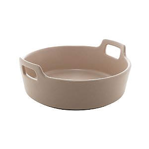 TRAVESSA PORCELANA NÓRDICA CINZA MATT 22x9cm