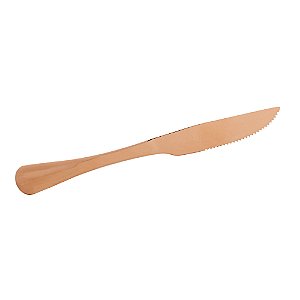 CJ 6 FACAS P/CHURRASCO DE AÇO INOX POSITANO ROSÉ 23cm