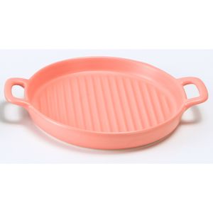 TRAVESSA PORCELANA NÓRDICA ROSA MATT 23cm