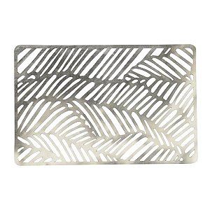LUGAR AMERICANO DE PLÁSTICO DOURADO 43,5x28,5cm