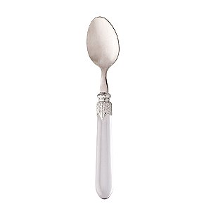CJ 6 COLHERES P/MESA AÇO INOX C/CABO PLÁSTICO DESTINY 20,5cm