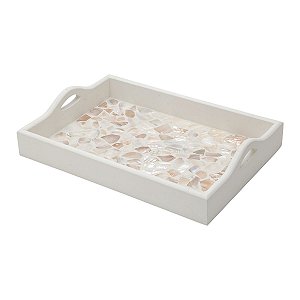 BANDEJA ESCAMA DE PEIXE 38,5X28X8CM