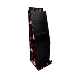 DISPLAY MADEIRA C/EXTENSÃO CASTIÇAIS 80x44x171cm