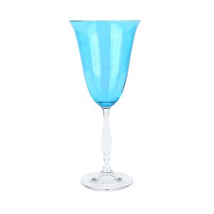 CJ 6 TAÇAS ÁGUA CRISTAL ECOLÓGICO ANTIK TURQUESA 350ml