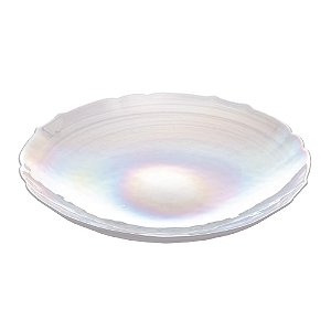 CENTRO MESA DECORATIVO VIDRO SODO-CÁLCICO ICEQUEEN 40x7cm