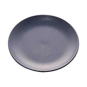 CJ 2 PRATOS SOBREMESA CERÂMICA GRANILITE AZUL 19cm