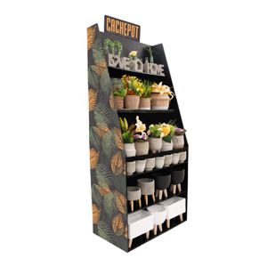 DISPLAY MADEIRA CACHEPOT 80x60x170cm
