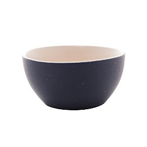 CJ 2 BOWLS CERÂMICA GRANILITE AZUL 10x5cm