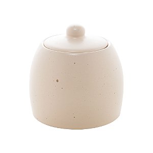 AÇUCAREIRO CERÂMICA GRANILITE MARFIM 350ml