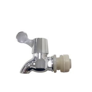 TORNEIRA DE PLÁSTICO PRATEADA P/DISPENSER 4,5l