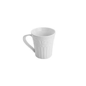 CANECA DE PORCELANA NEW BONE ANGEL BRANCO 300ml