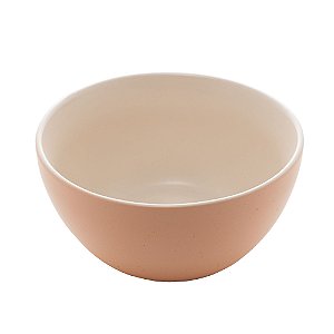 CJ 2 BOWLS CERÂMICA GRANILITE SALMON 14x7cm
