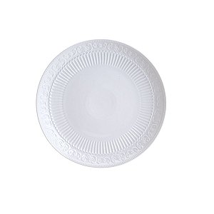 TRAVESSA DE PORCELANA NEW BONE ANGEL BRANCO 35cm